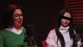 Nella s maminkou Veronikou v podcastu Odvážný