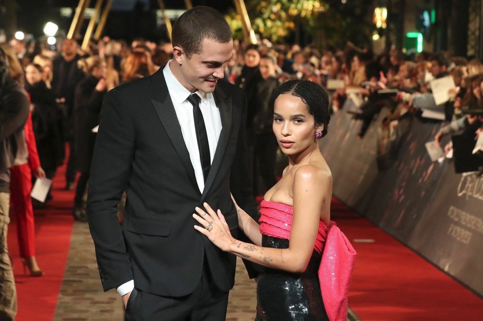 Zoë Kravitz s Karlem Glusmanem