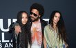 Lenny Kravitz s manželkou a dcerou