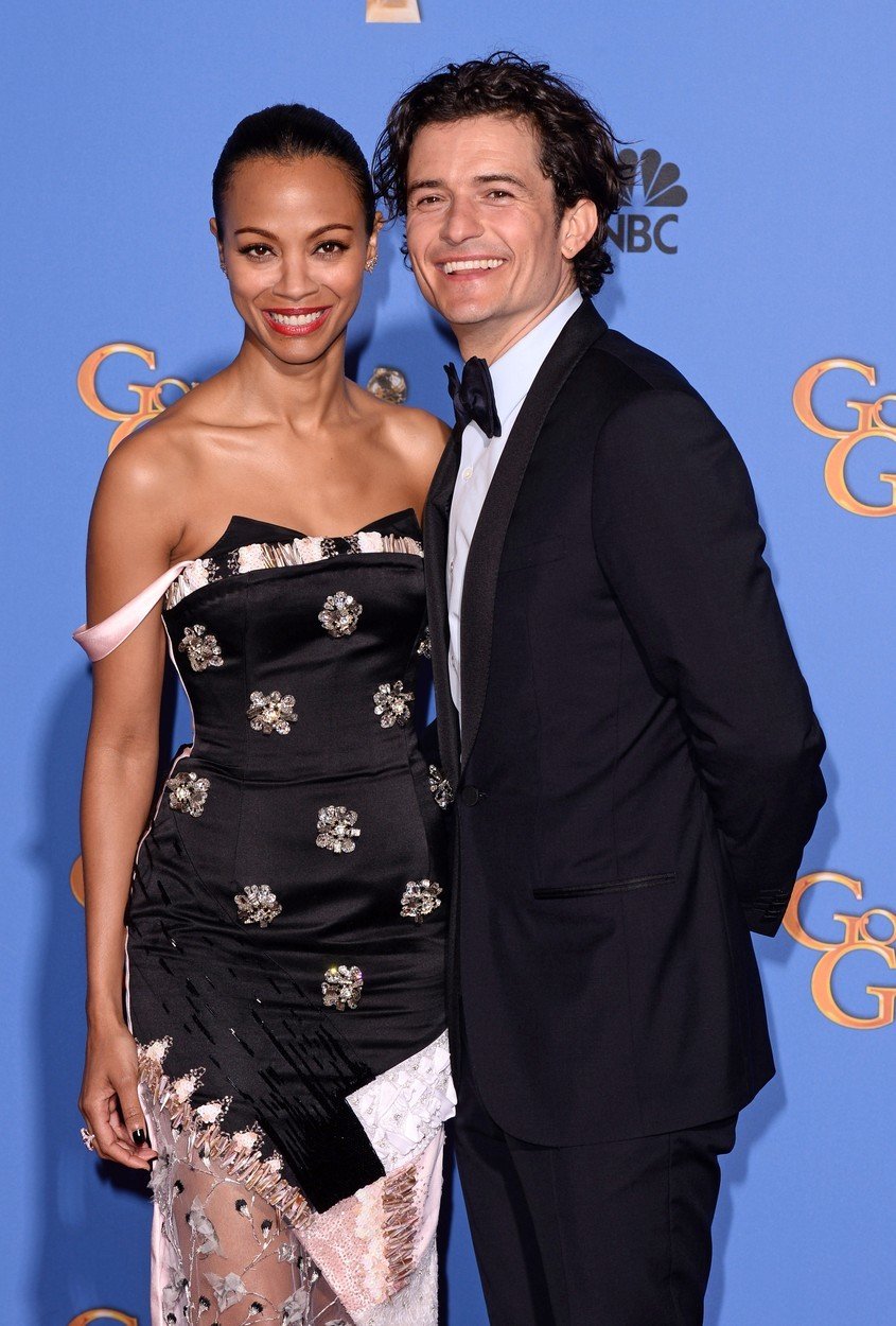 Zoe Saldana a Orlando Bloom