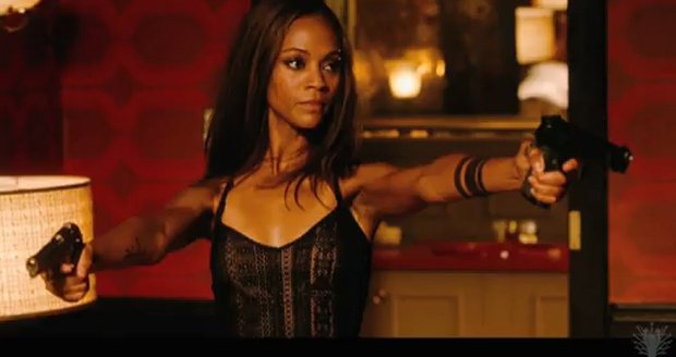 Zoe Saldana ovládá nejedno bojové umění