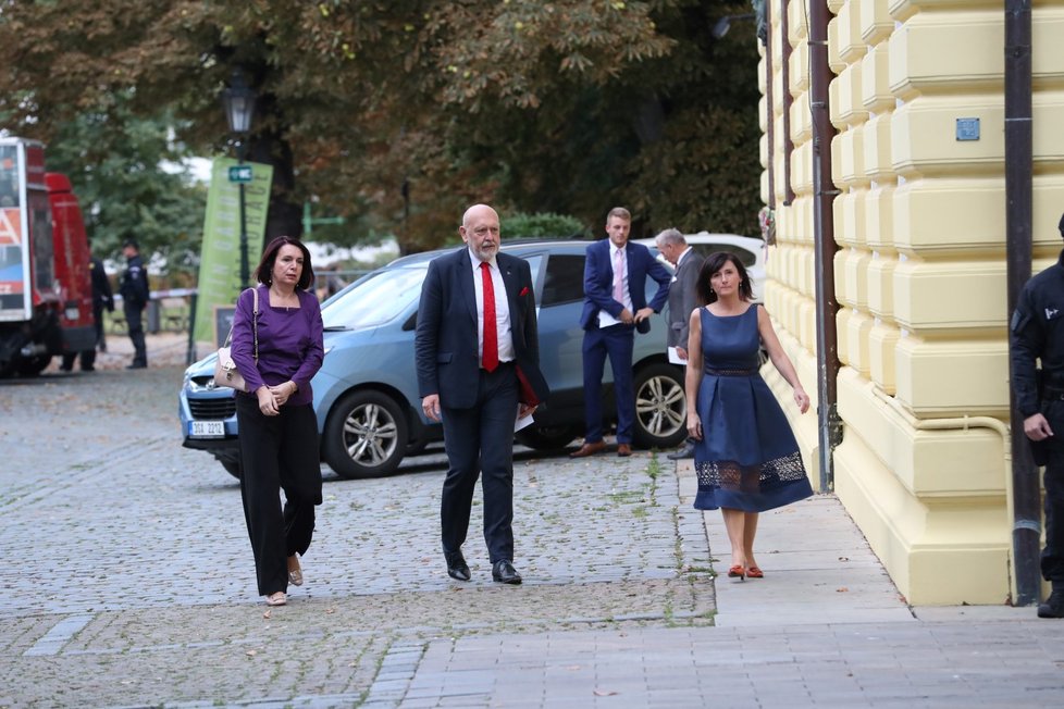 Prezident Zeman se zúčastní recepce pořádané čínskou ambasádou v pražském paláci Žofín (25. 9. 2019)