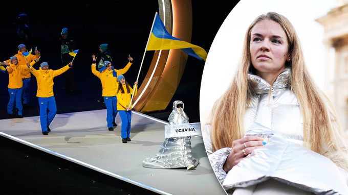 Odhalený protest v přímém přenosu. Už se ví, kdo byla žena v čele ukrajinských olympioniků Odhalený protest v přímém přenosu. Už se ví, kdo byla žena v čele ukrajinských olympioniků