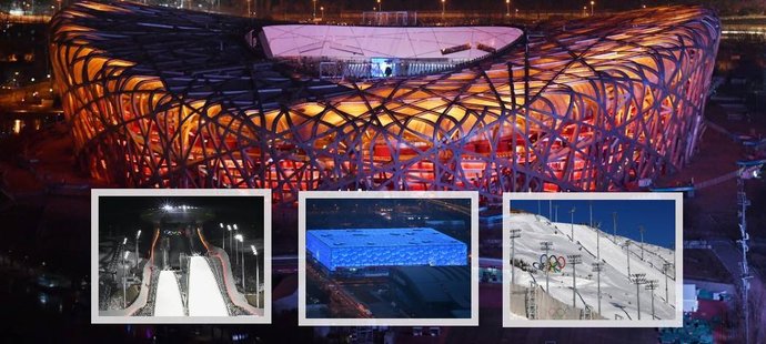 Peking pro sportovce přichystal luxusní haly i areály