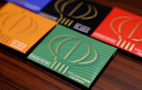 Olympijské kondomy pro sportovce v Pekingu