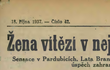 Noviny z 18. října 1937.