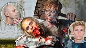 Zombie za 6 hodin! Kouzla filmových maskérů v Česku: Stačí trocha silikonu, lepidla a kafe