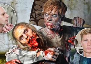 Filmoví maskéři ze studia FX Creator předvedli, jak se dělá zombie!