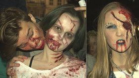 Zombie Walk Brno: Spousta krve, slizu, a mrtvolně bílých obličejů!