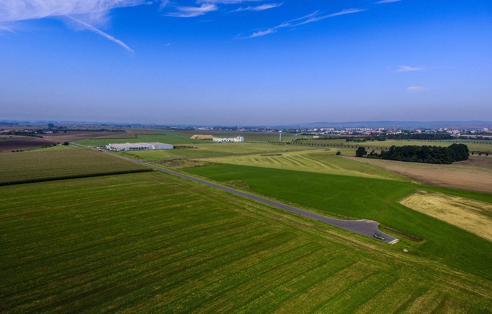 Průmyslová zóna v Holešově je zatím prázdná.