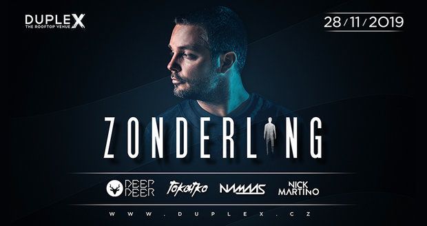 Zonderling zahrál v Praze parádní set složený z vlastní produkce a remixů.