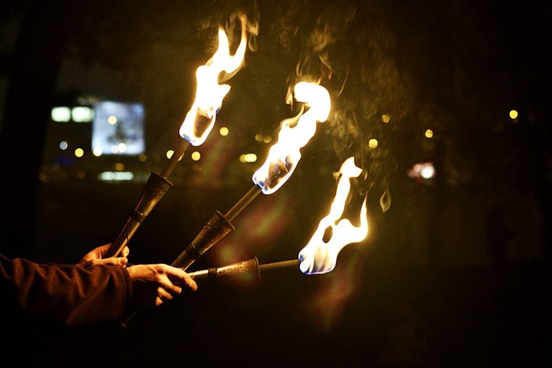 Fireshow na Štvanici