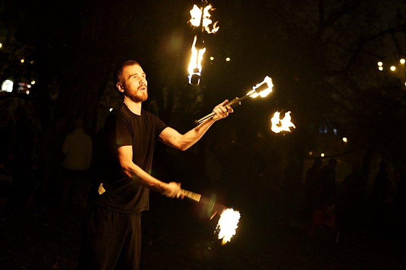 Fireshow na Štvanici