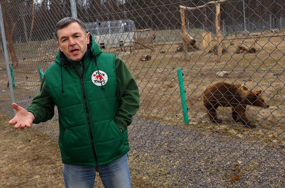 Ředitel Zoologické zahrady v Kyjevě Cyril Trantin (49).