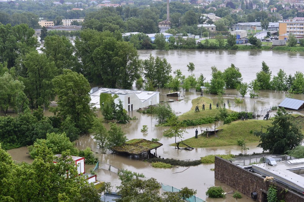 Dá se očekávat, že voda bude ještě stoupat