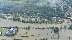 Spodní část pražské zoo je zcela zatopená