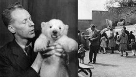 „Válečný“ ředitel pražské zoo Jan Vlasák neváhal, aby ji odchoval, s malou Ilun se dělil i o vanu.
