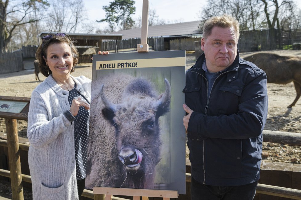 Václav Kopta a Veronika Freimanová se loučí s Prťkou.