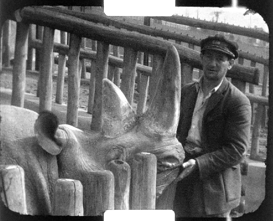 Staré záběry ze Zoo Praha z let 1934 až 1937.