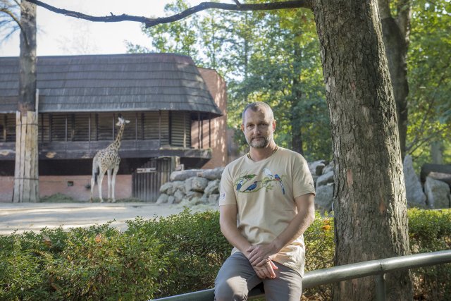 Ředitel liberecké zoologické zahrady David Nejedlo