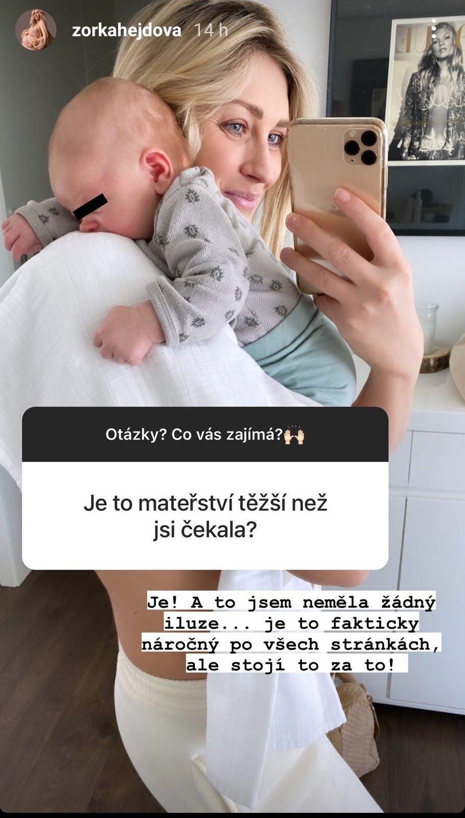 Zorka Hejdová o mateřství