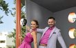 Zpěvačka Lucie Vondráčková a Lukáš Bartuněk Zpěvačka Lucie Vondráčková a Lukáš Bartuněk