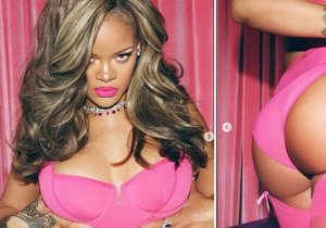 Rihanna tasí pozadí: Jen růžová to může být!