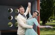 Zpěvák Ondřej Ruml a Andrea Třeštiková Zpěvák Ondřej Ruml a Andrea Třeštiková