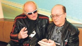 Petr Janda s Michaelem Kocábem