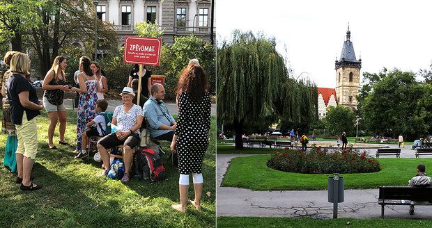 Živé juboxy na 5 pražských náměstích: Zpěvomaty rozezněly ulice Prahy už posedmé