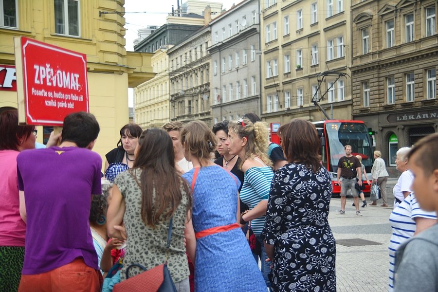 Hudební zážitek nadchl zejména turisty.