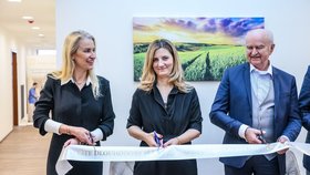 Zleva ředitelka SurGal Clinic Jitka Smečka, primátorka Markéta Vaňková a výkonný ředitel Zdravotní pojišťovny Ministerstva vnitra ČR Otakar Smolík.