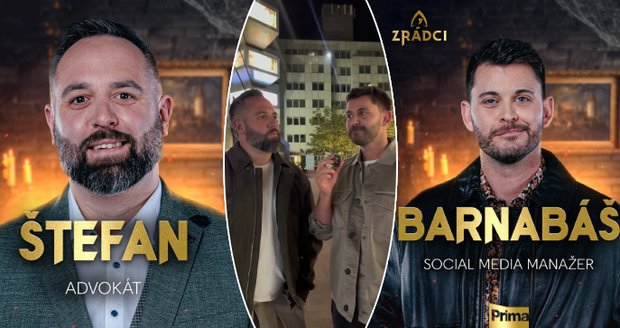 Štefan a Barnabáš svůj vztah tajili...