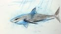 Autentické kresby žraloků