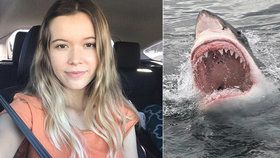 Jordan Lindseyová (†21) se po útoku žraloků snažila doplavat do bezpečí bez jedné ruky. Paryby ji ale roztrhaly.