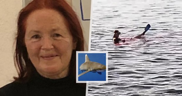 Poslední slova zesnulé ženy (†68), kterou napadl v Hurghadě žralok: Za chvíli se vrátím!