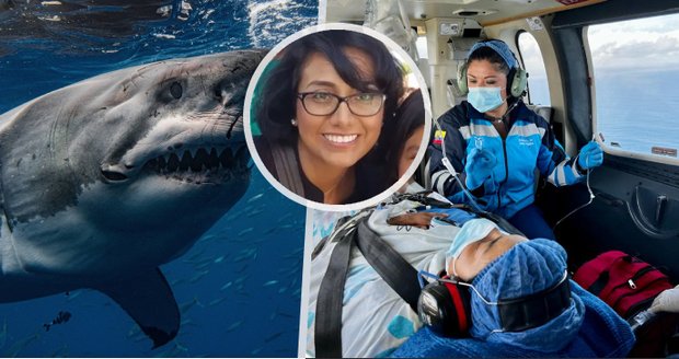 Zdravotní sestru při šnorchlování napadl žralok: V noze má přes sto stehů!