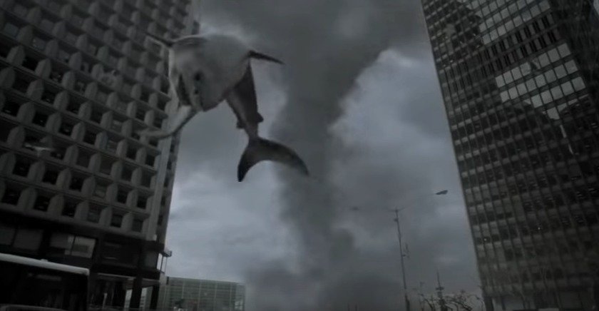 V jednom z dílů filmové série Žraločí tornádo žraloci terorizují obyvatelstvo Los Angeles.