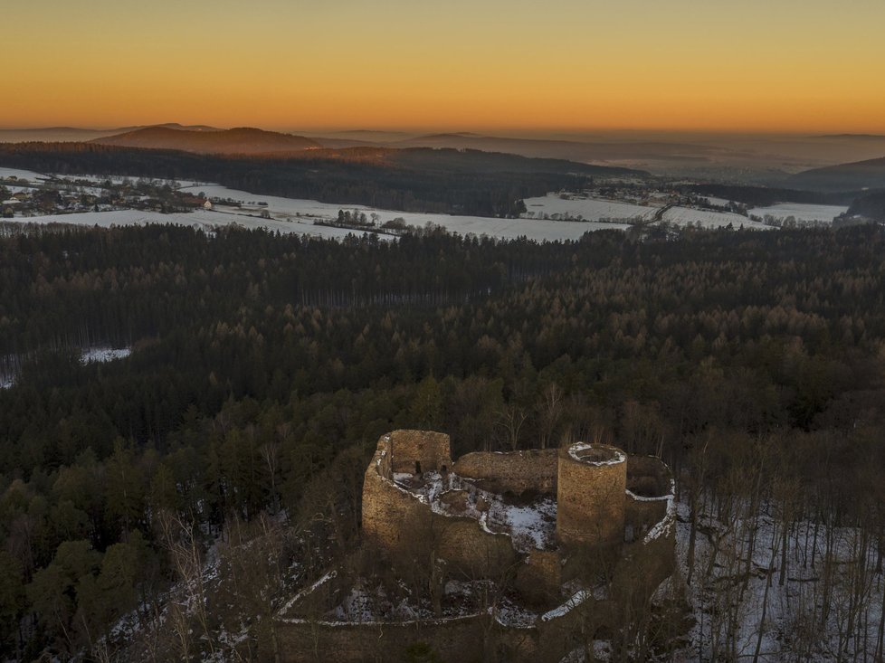 Zřícenina Valdek v Brdech