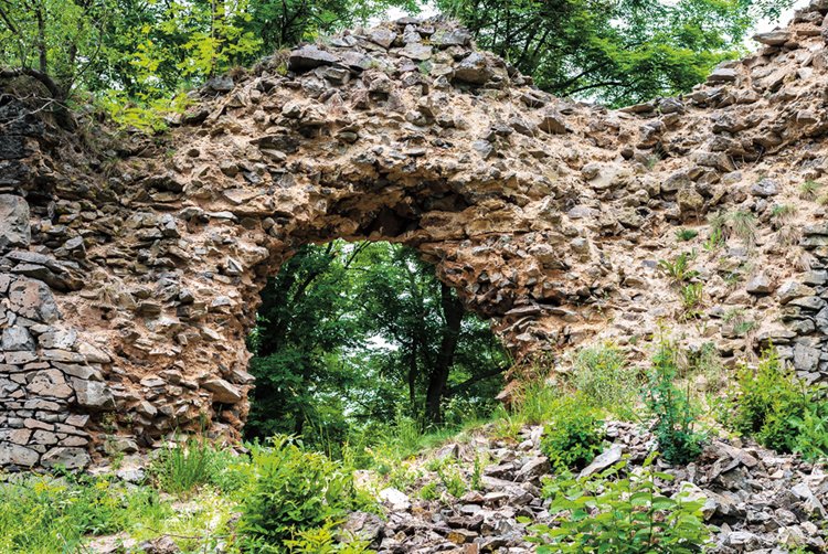 Hrad jako učebnice geologie