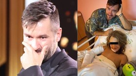 Marek Ztracený se synem v nemocnici: Bolestivé zranění!