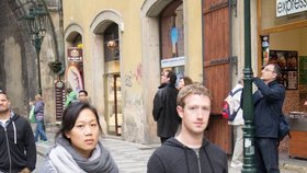 Mark Zuckerberg na tajné návštěvě Česka