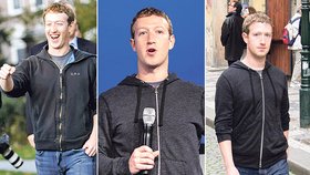Zuckerberg nosí tmavou mikinu opravdu často