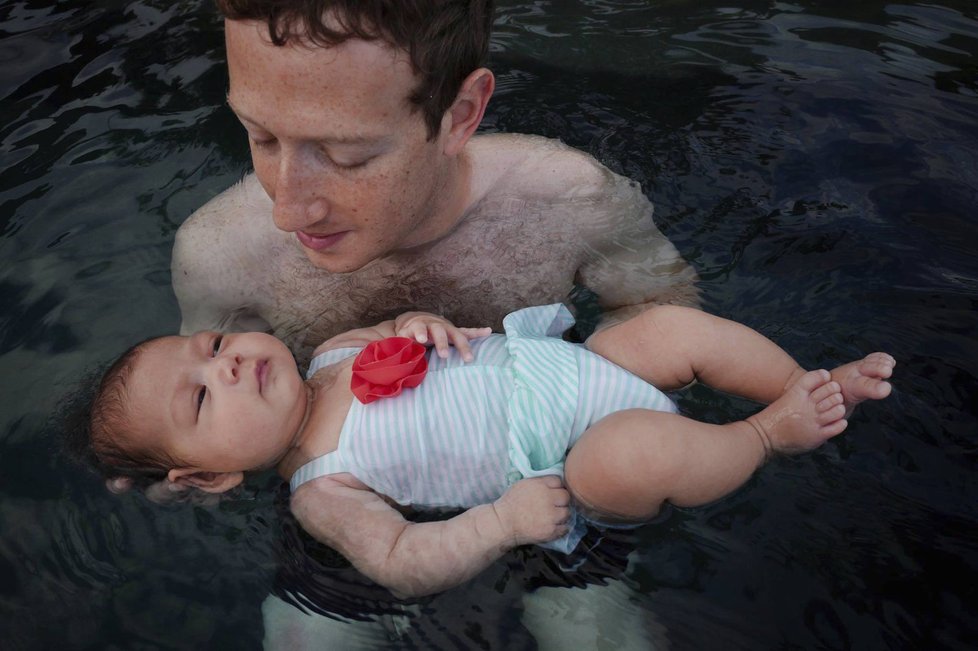 Mark Zuckerberg s dcerou