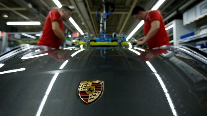 Výroba Porsche 911 v německém Zuffenhausenu