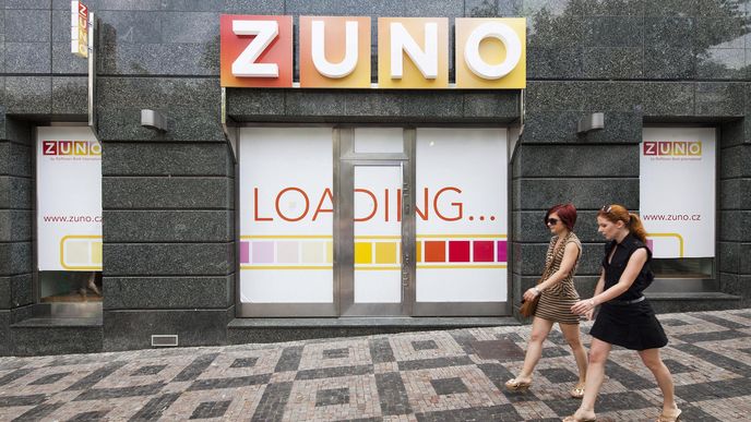 Pobočka Zuno Bank na Václavském náměstí v Praze