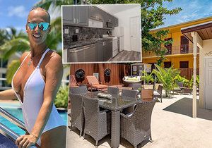 Dům v Miami, který donedávna pronajímala, Zuzana Belohorcová nyní s manželem prodává.