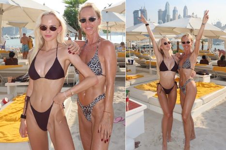 Obrázek: Žhavá provokace z Dubaje: Zuzana Belohorcová s dcerou v bikinách!