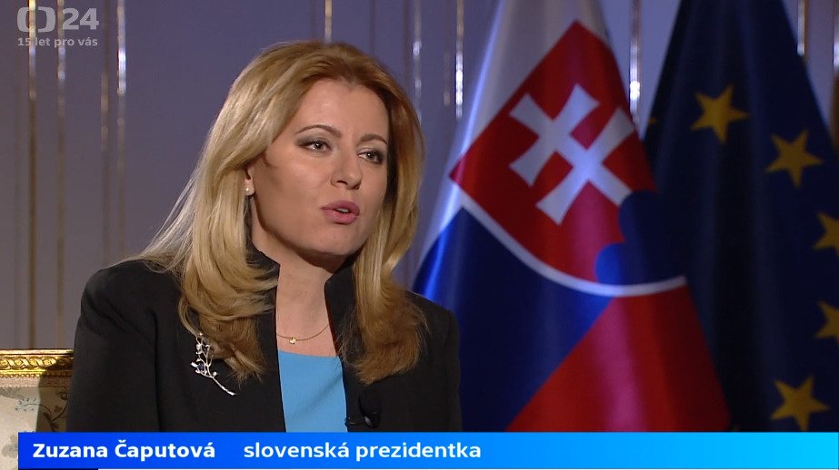 Zuzana Čaputová byla hostem v ČT 24. Okomentovala koronavirovou krizi, ale i svůj první rok v úřadě