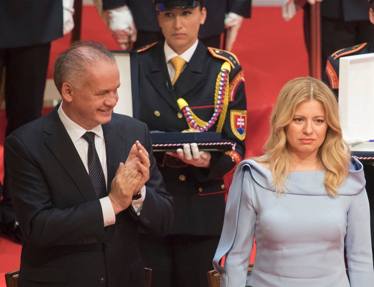 Inaugurace nové slovenské prezidentky Zuzany Čaputové (15. 6. 2019) 